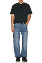 view 4 of 4 Logo Front Chest T-Shirt in Grachten Green
