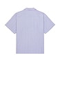 view 2 of 5 Tonal Striped Short Sleeve Shirt in Languid Lavender
