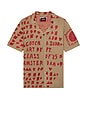 view 1 of 4 Jacquard Knitted Shirt in Plaza Taupe