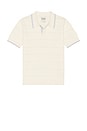 view 4 of 4 Structured Knitted Regular Fit Polo in Eggnog