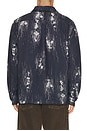view 2 of 5 Jacquard Relaxed Fit Overshirt in Sky Captian