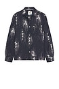 view 5 of 5 Jacquard Relaxed Fit Overshirt in Sky Captian