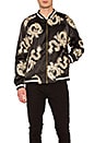 view 1 of 6 BLOUSON BOMBER DRAGON in Black & Gold