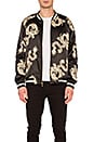 view 2 of 6 BLOUSON BOMBER DRAGON in Black & Gold