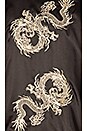 view 6 of 6 BLOUSON BOMBER DRAGON in Black & Gold