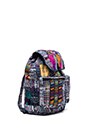 view 3 of 4 Santiago Patchwork Backpack in Blue