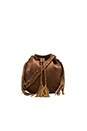 view 1 of 5 Quixote Small Bucket Bag in Camel Camello