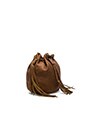 view 3 of 5 Quixote Small Bucket Bag in Camel Camello