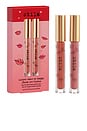 view 2 of 5 DUO DE BATONS KISSES MAKE ME HAPPY STAY ALL DAY LIQUID LIPSTICK DUO in Sugar Peach & Petal