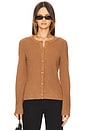 view 1 of 4 Diana Cardigan in Caramel