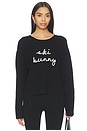 view 1 of 4 Ski Bunny Pullover in Black Combo