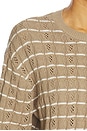 view 5 of 5 Kiera Pullover in Machiatto Combo