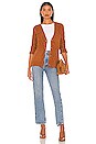 view 5 of 5 Jacynthe Patchwork Cardigan in Amber