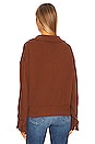 view 3 of 4 Twiggy Polo Sweater in Brown
