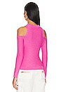view 3 of 4 Daria Pullover in Hot Pink