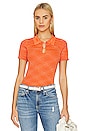 view 1 of 4 Celeste Polo in Tangerine