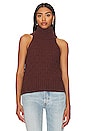 view 1 of 4 Marlow Sleeveless Top in Raisin