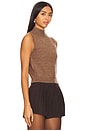 view 2 of 4 Remy Sleeveless Top in Cocoa
