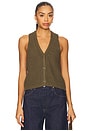 view 1 of 4 Warren Vest in Thyme