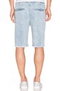 view 3 of 3 Distressed Denim Short in Indigo