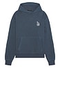 view 1 of 4 LA Vintage Washed Hoodie in Ocean Blue