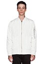 view 1 of 4 Flight Bomber Jacket in White