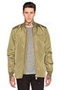 view 1 of 4 Scalloped Bomber in Olive