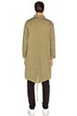 view 4 of 4 Elongated Military Parka in Fatigue Olive