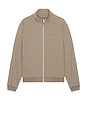 view 1 of 4 Nylon Track Jacket in Sepia