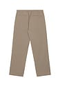 view 2 of 5 Nylon Wide Leg Pant in Sepia