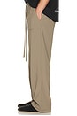 view 4 of 5 Nylon Wide Leg Pant in Sepia