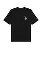 view 1 of 4 LA Relaxed Tee in Black