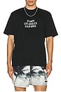 view 3 of 4 Los Angeles Relaxed Tee in Black