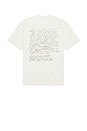 view 2 of 4 Letter Relaxed Tee in Dust White