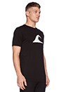 view 2 of 3 T-SHIRT GRAPHIQUE PIXEL WAVE in Black