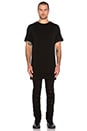 view 1 of 3 Double Layer Tee in Black