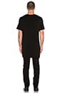view 3 of 3 Double Layer Tee in Black
