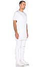view 2 of 3 Double Layer Tee in White
