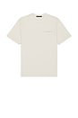 view 2 of 3 LA Transit Relaxed Tee in Dust White