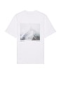 view 1 of 3 Mountain Peak Relaxed Tee in White