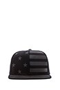 view 1 of 4 Flag 6 Panel Hat in Black