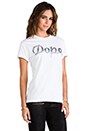 view 2 of 4 Dope Logo Under Print Tee in White