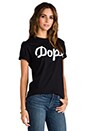 view 2 of 4 Dope Logo Tee in Black