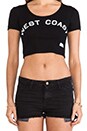 view 4 of 4 West Coast Crop Top in Black