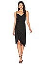 view 1 of 3 Farra Wrap Dress in Black