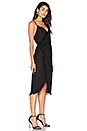 view 2 of 3 Farra Wrap Dress in Black