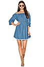 view 1 of 3 Harley Dress in Blue Denim