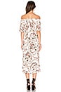 view 3 of 3 Agatha Dress in White Florete