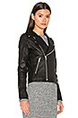 view 2 of 6 Harlow Leather Jacket in Black