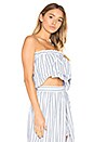 view 2 of 4 УКОРОЧЕННЫЙ ТОП MILA in Newport Stripe